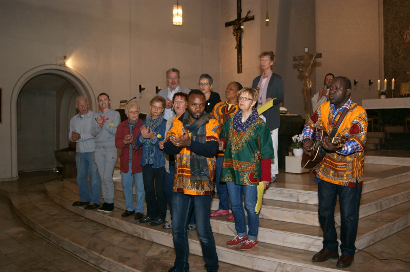 Kongolesische Messe in Brücken/Pfalz