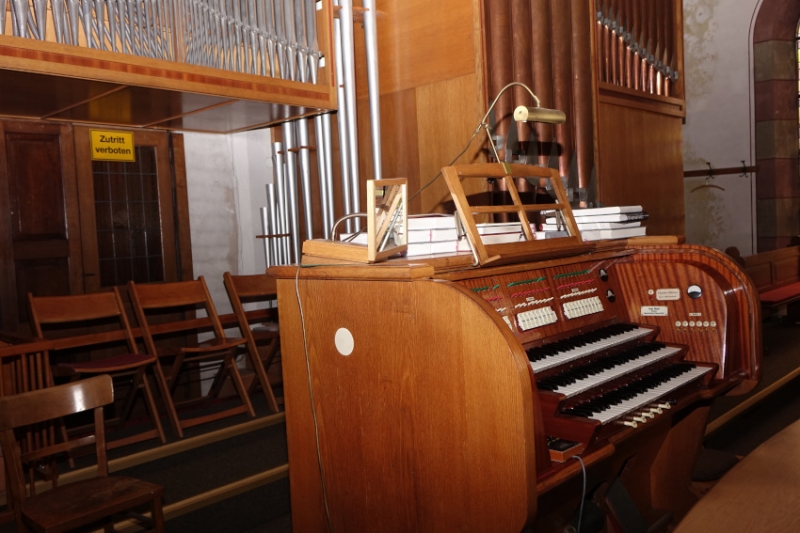 Spieltisch Orgel
